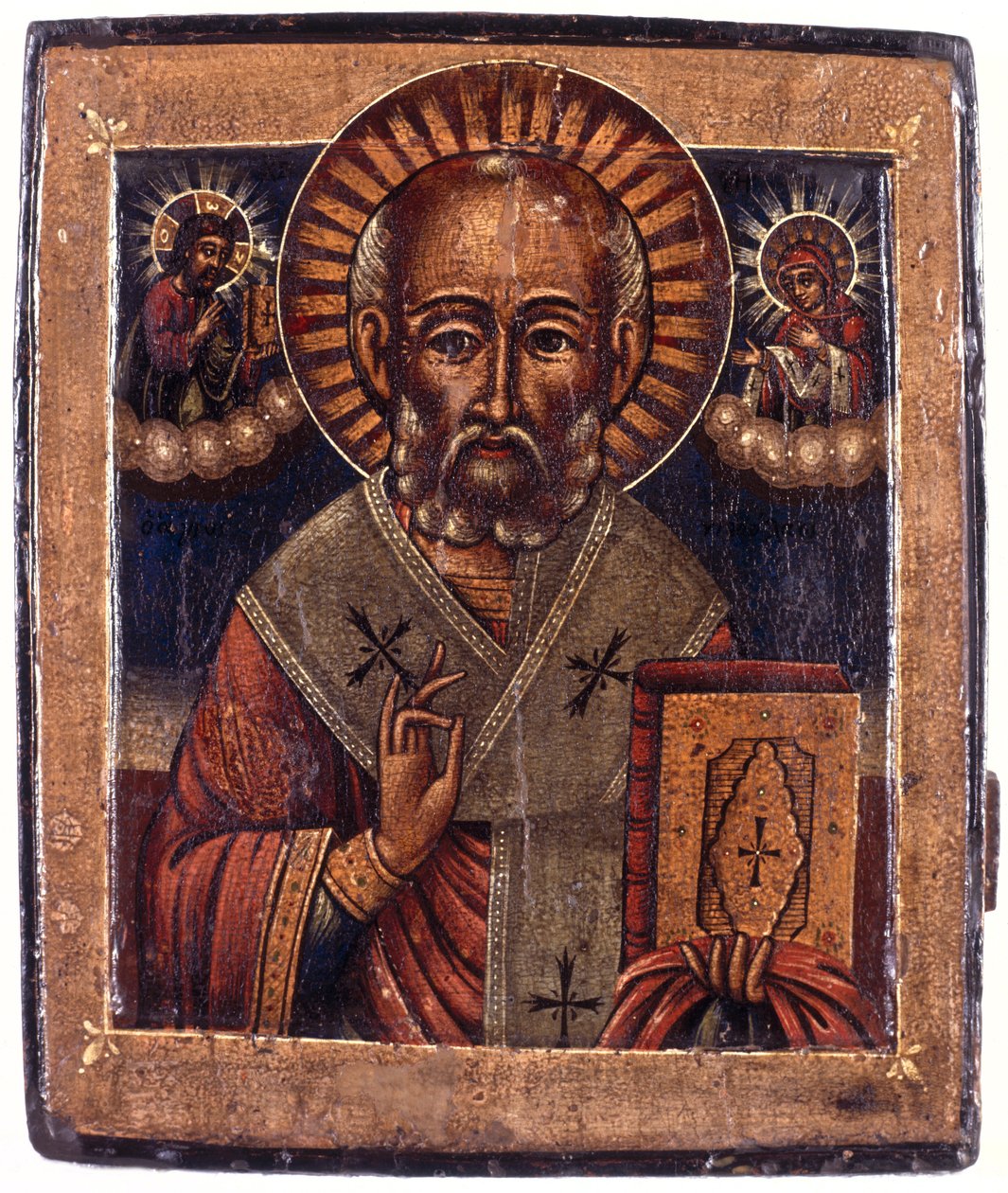 St. Nicolaas, midden 18e eeuw door Greek School