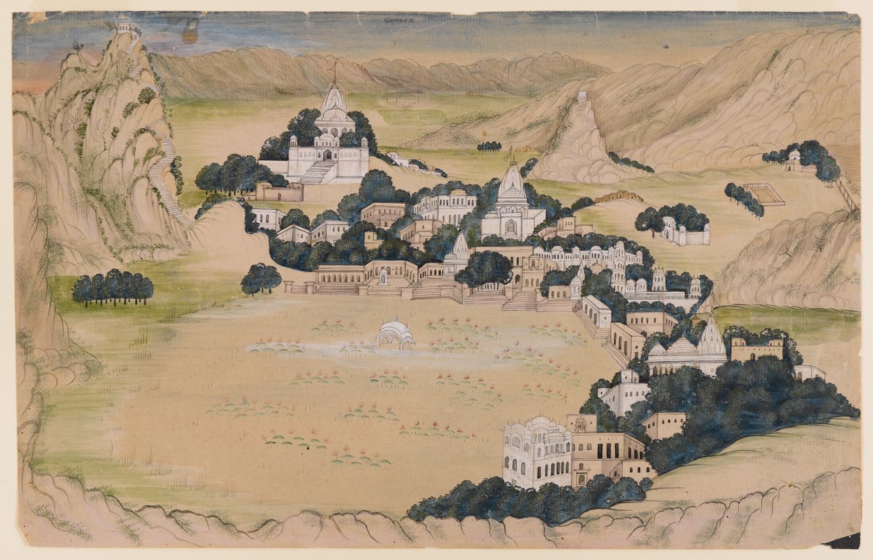 Pushkar Meer door Indian School