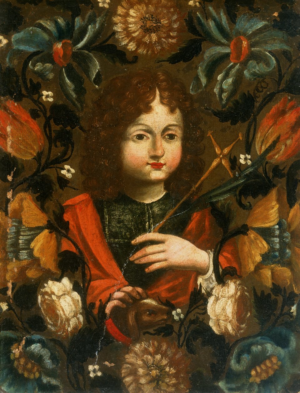 Sint Johannes de Doper door Italian School
