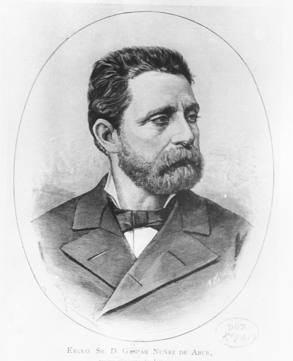 Gaspar Núñez de Arce door Spanish School