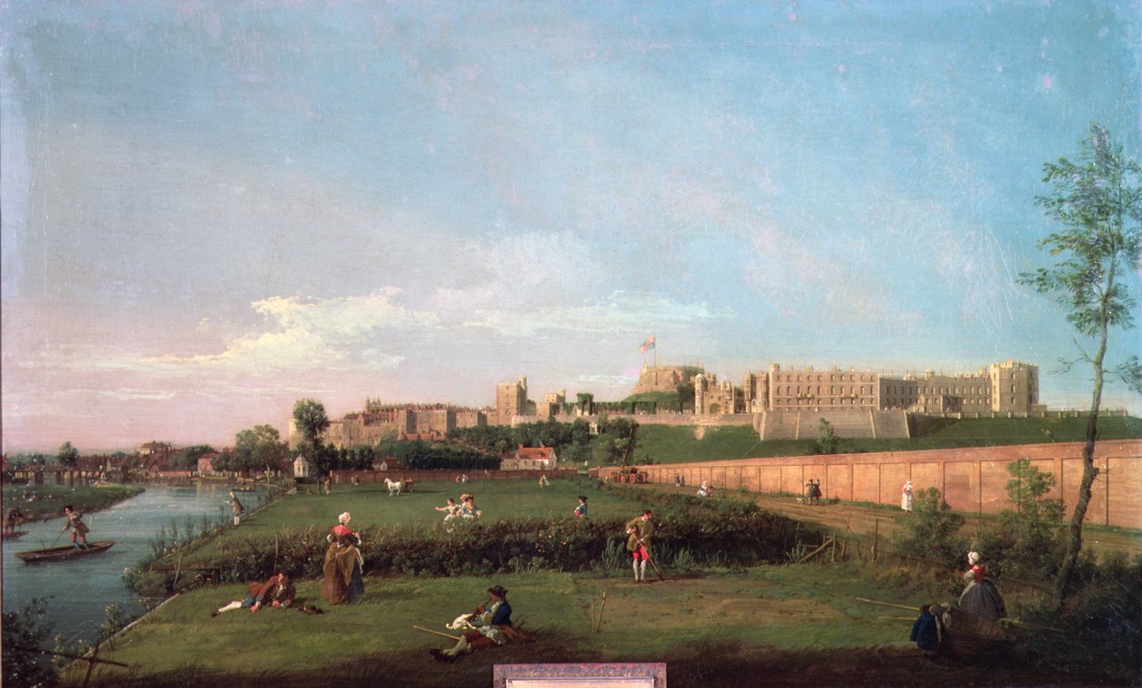 Windsor Kasteel door Giovanni Antonio Canal