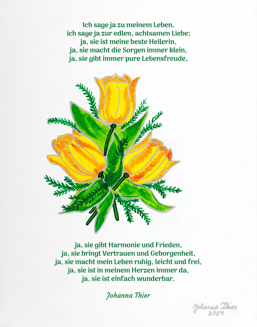 Ik zeg ja (versie 1) door Johanna Thier