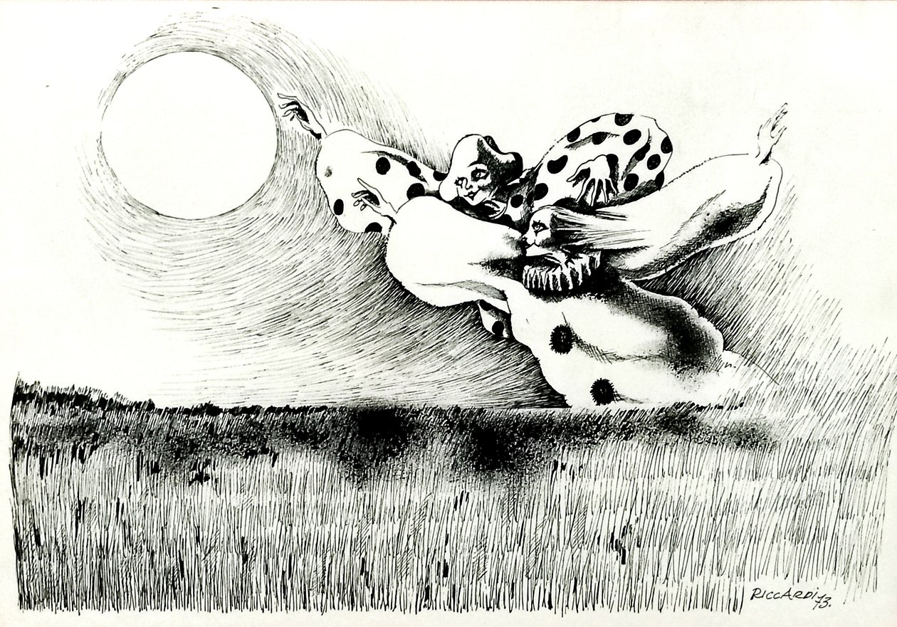 G. C. Riccardi, Zonder titel, 1973, Italië door Gian Carlo Riccardi