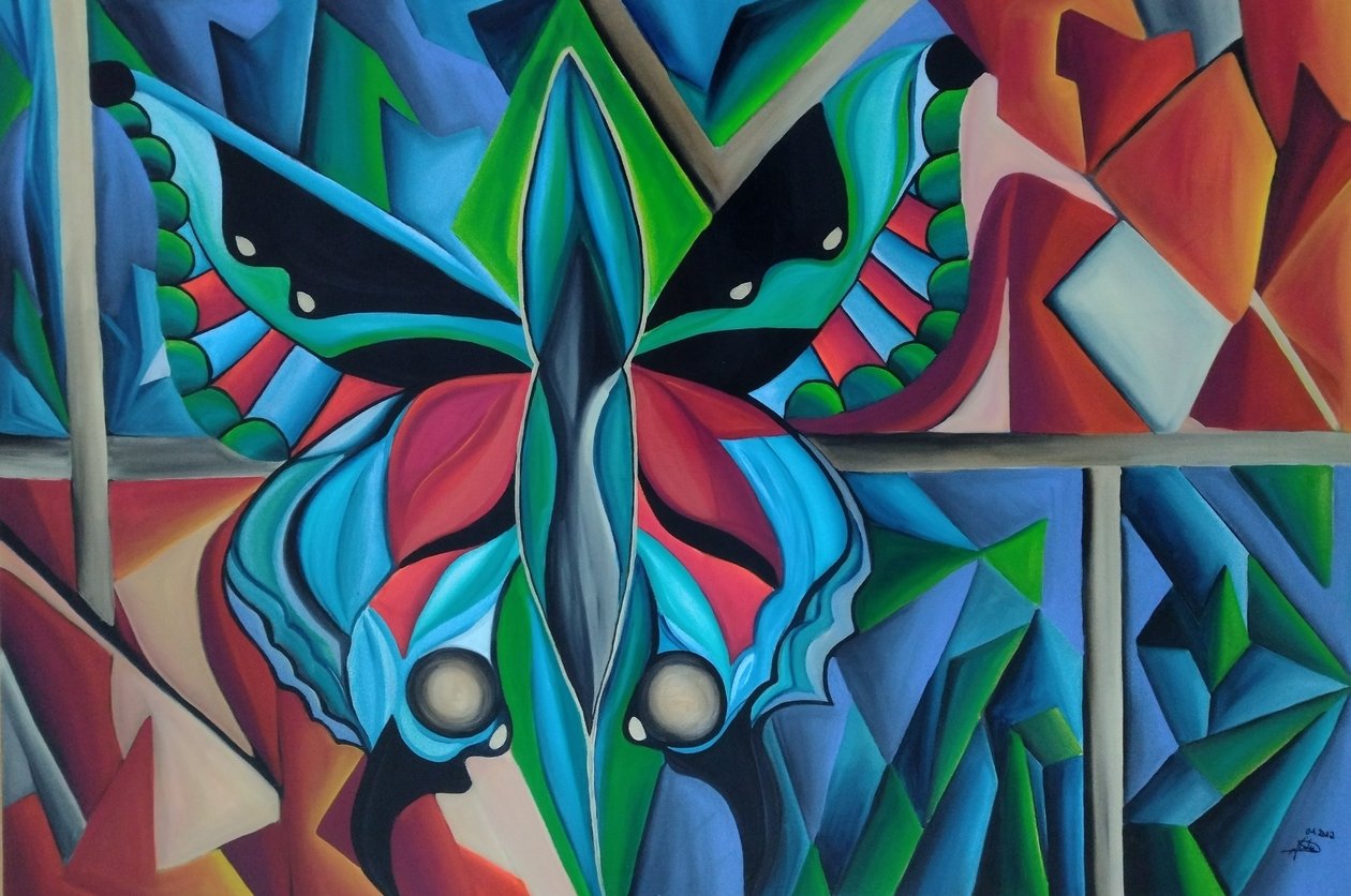 Vlinder alias uil door GilhausArt
