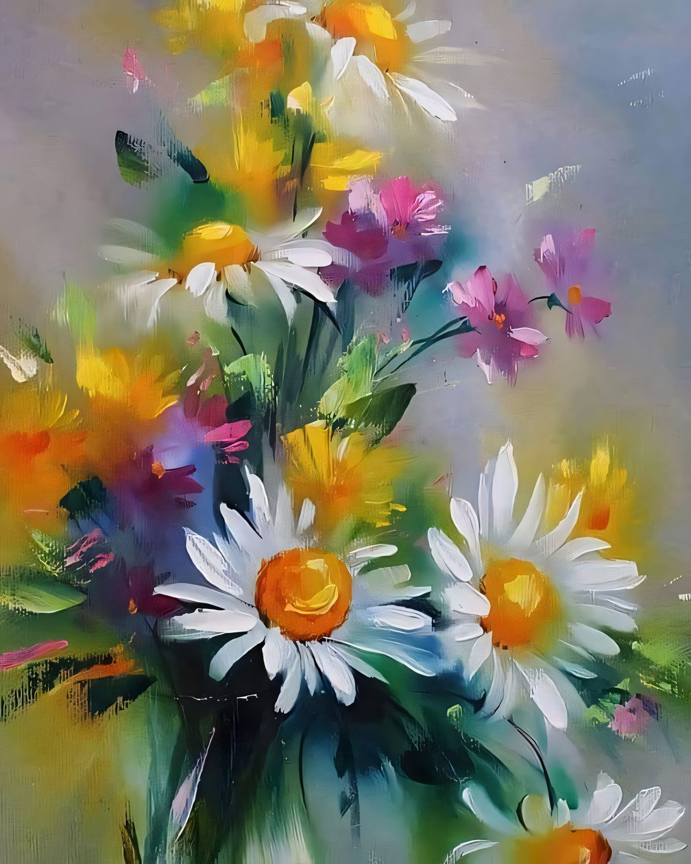 Kleurrijke bloemen door F. Abderrahim