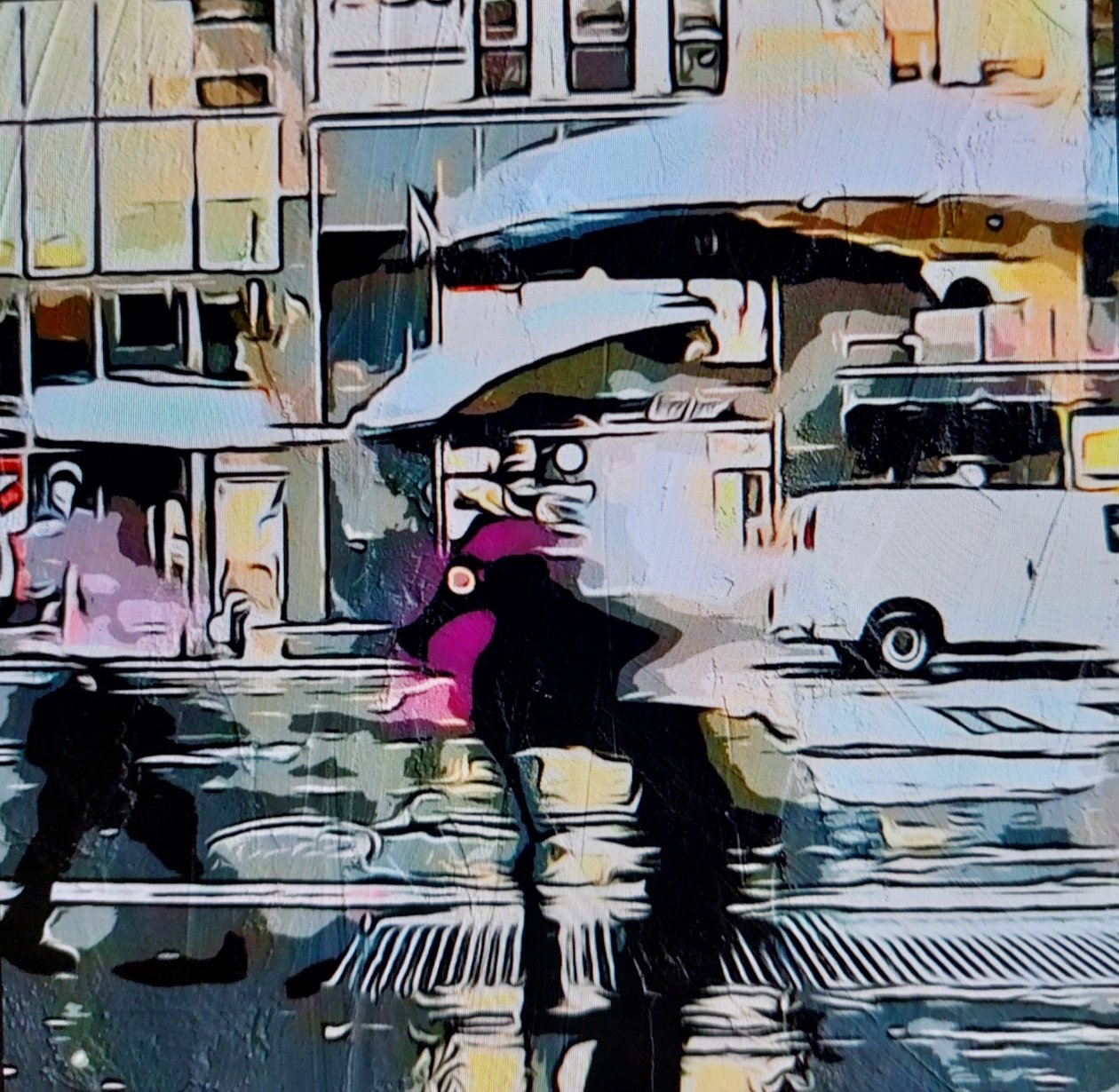 Abstracte stad 1 door Mavet