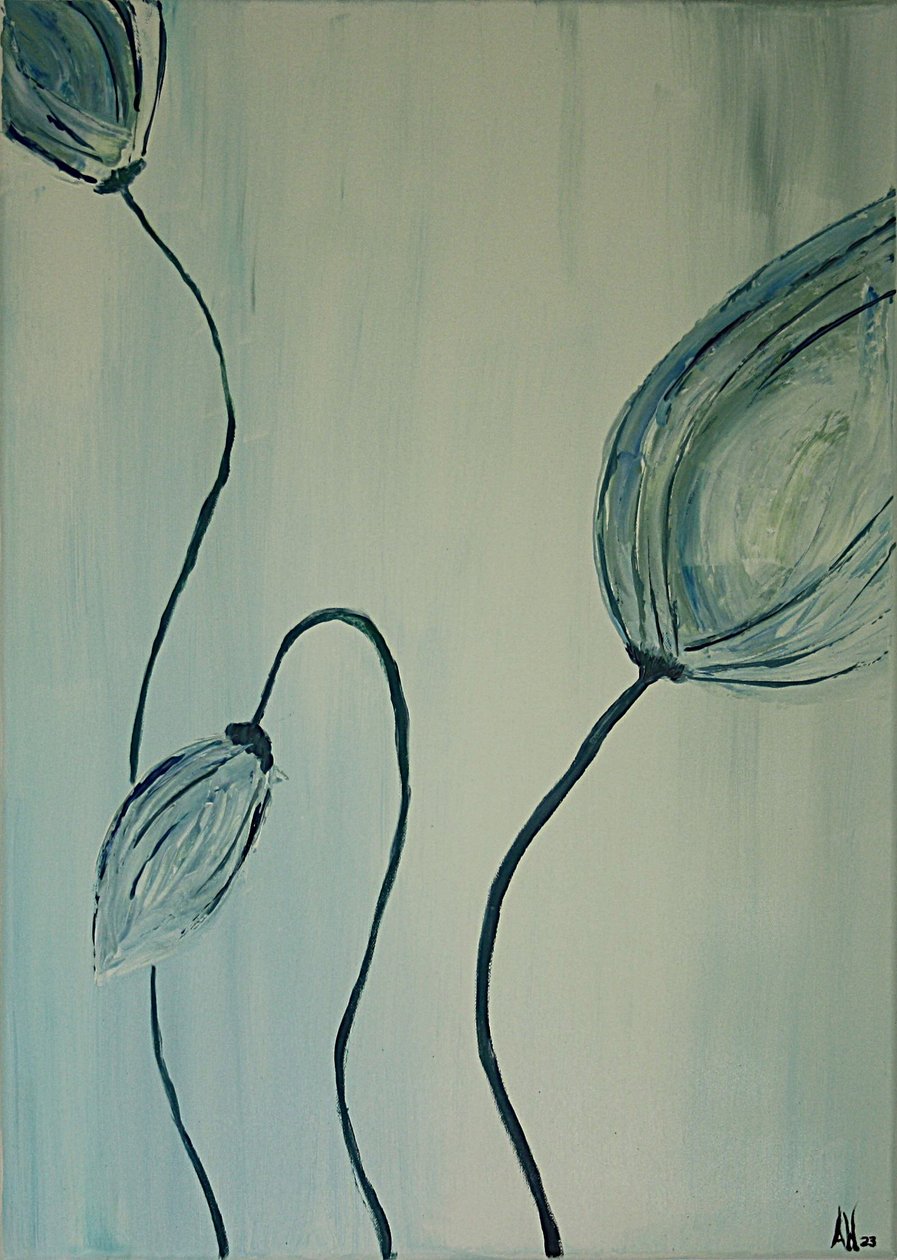 Knospe I door Anja Weber