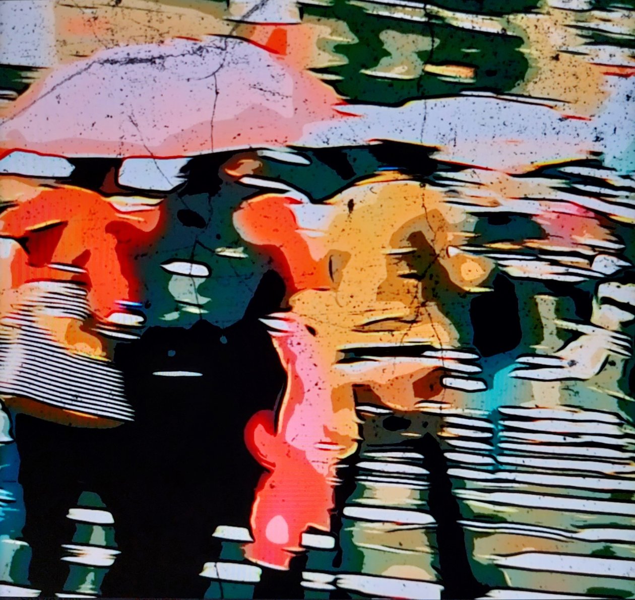 Regen in de stad door Mavet