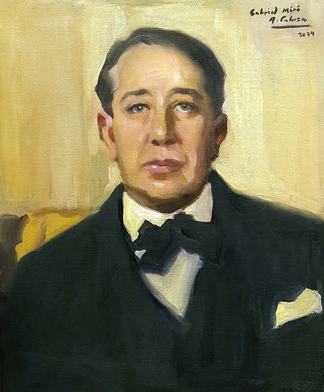 Portret van Gabriel Miró door Alejandro Cabeza