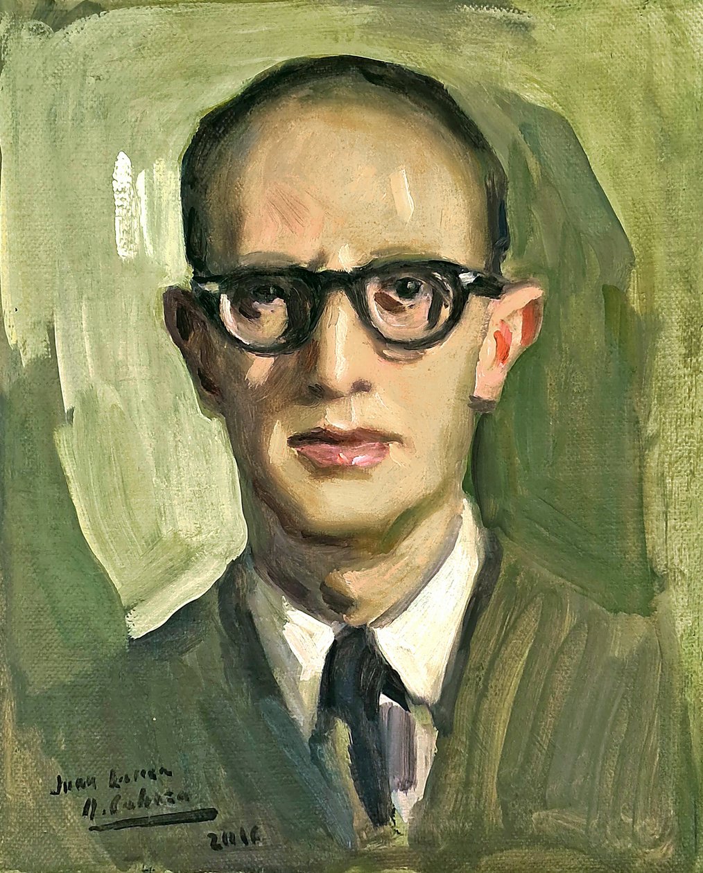 Juan Larrea Celayeta door Alejandro Cabeza