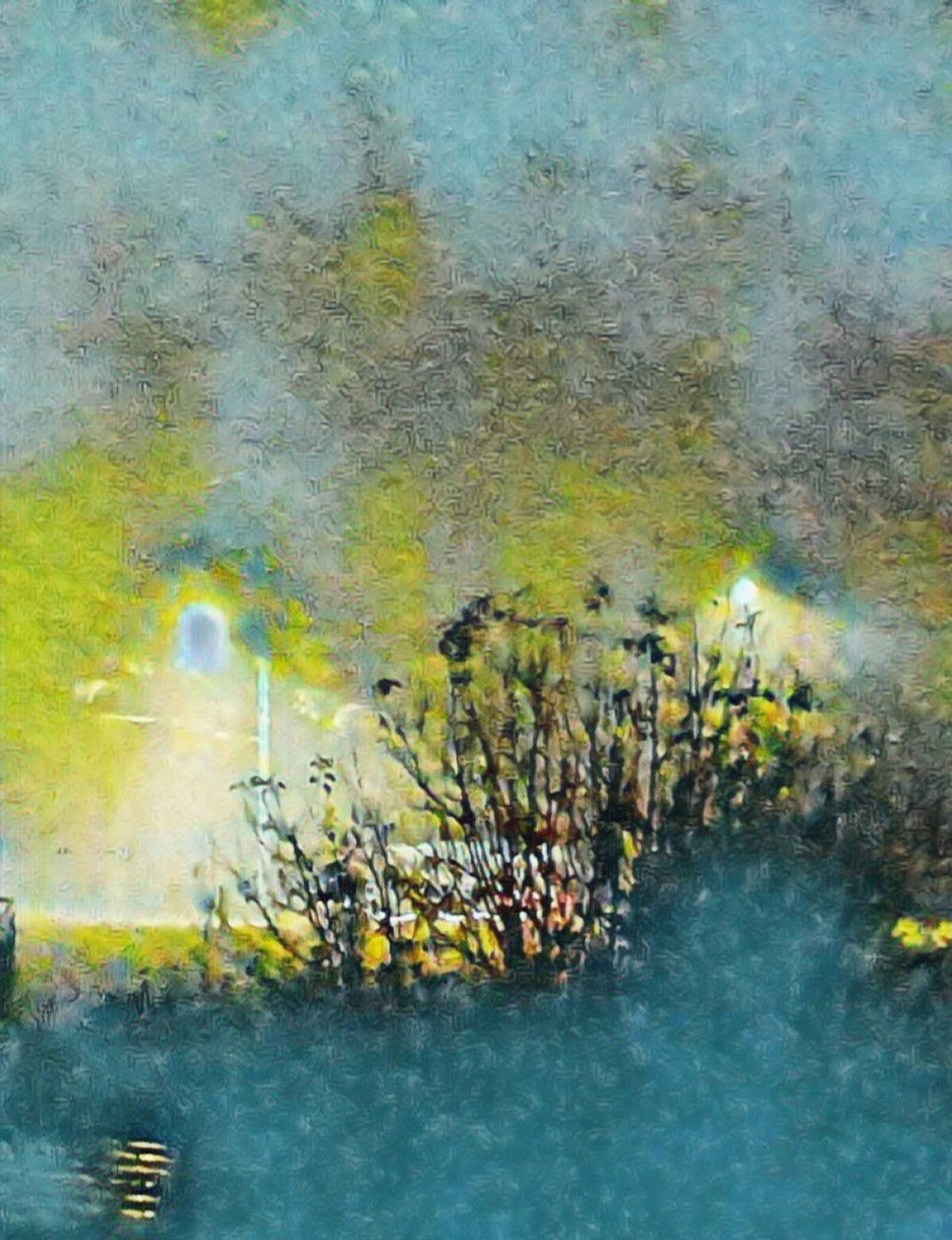 Winternacht. door Margareta Uliarte