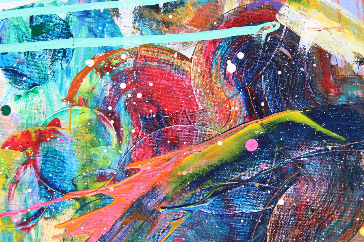 Wereld overbrugging detail door Emilie Csapo Ertl