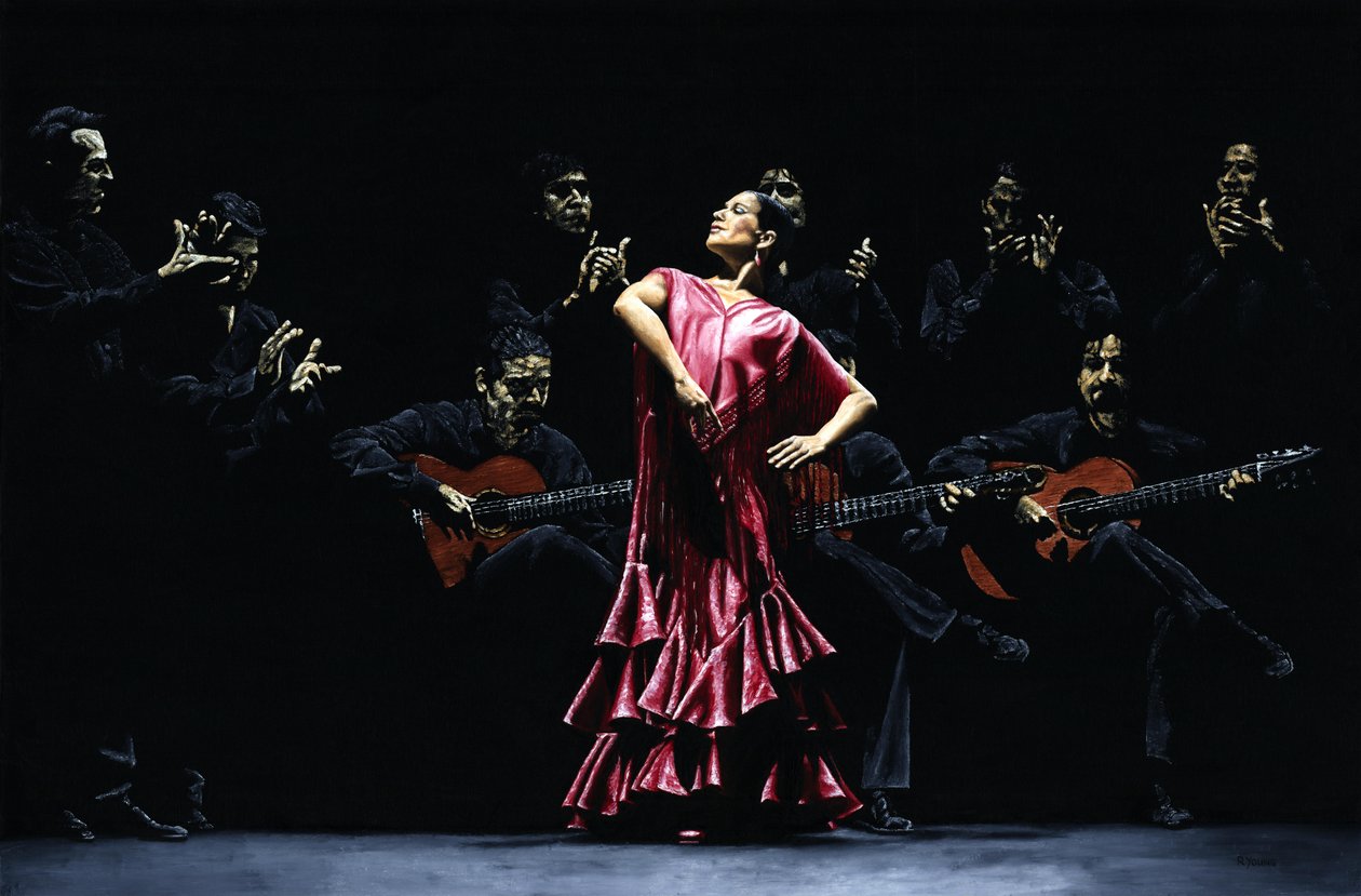 Trotse Flamencodanser door Richard Young