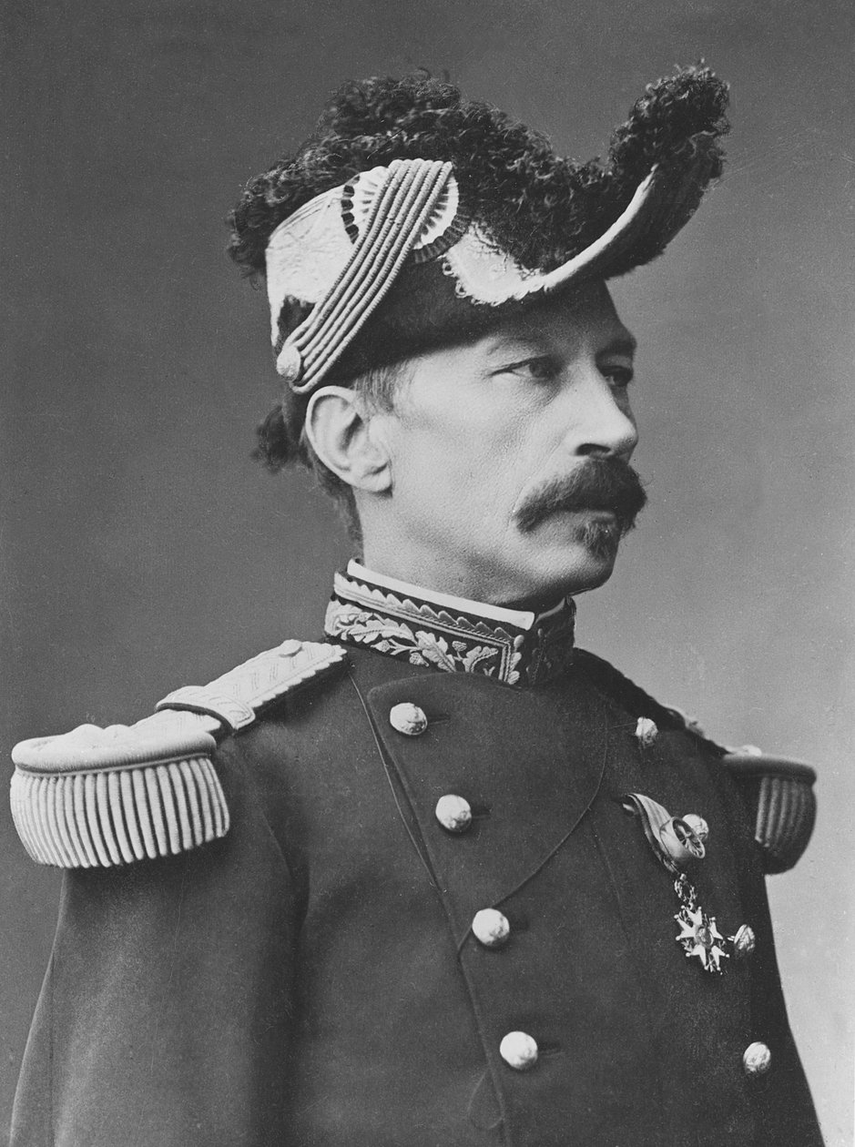 Portret van Generaal Louis André, ca. 1880 door A. Gerschel
