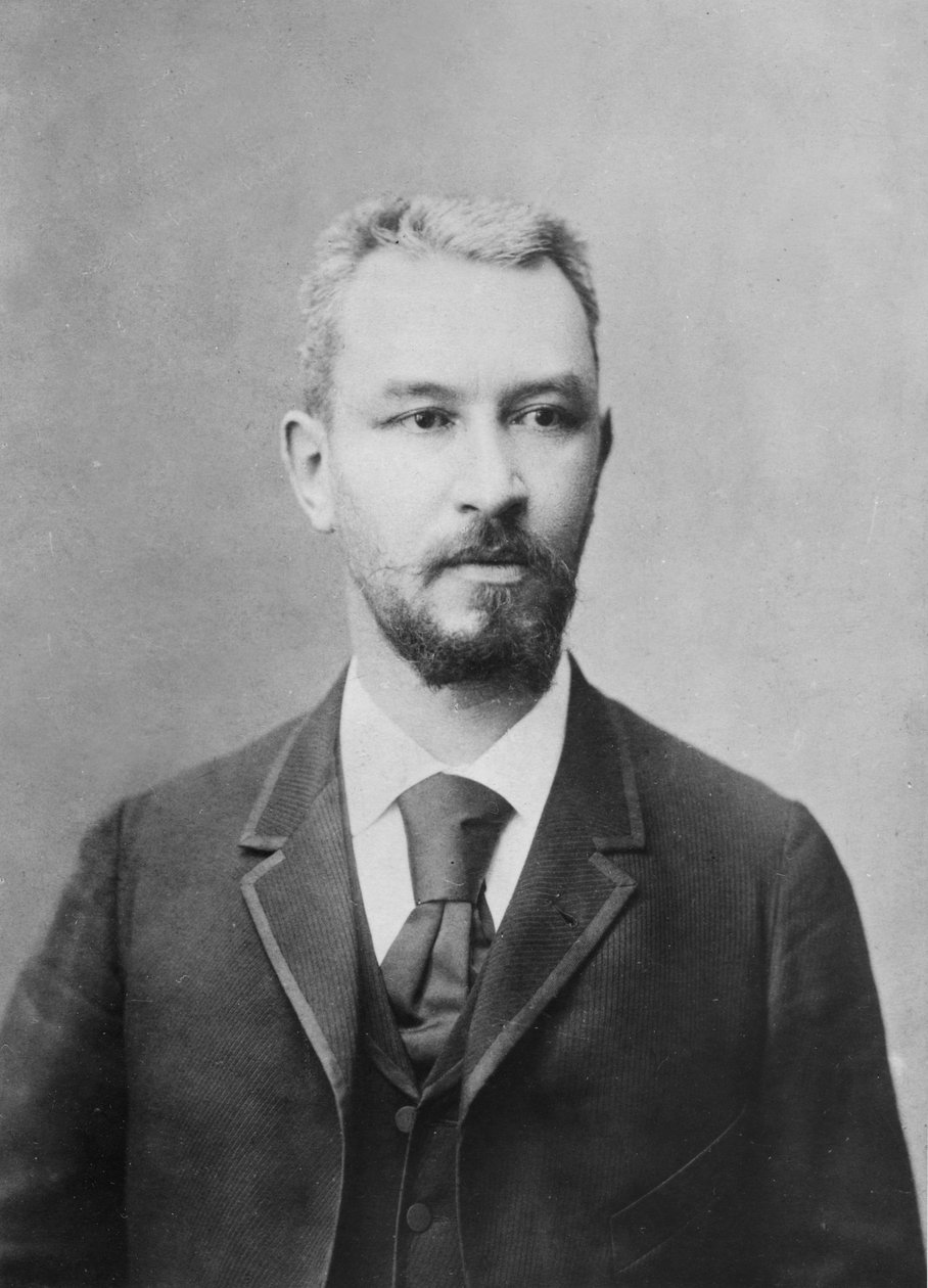 Portret van Paul Girard, ca. 1880 door A. Gerschel