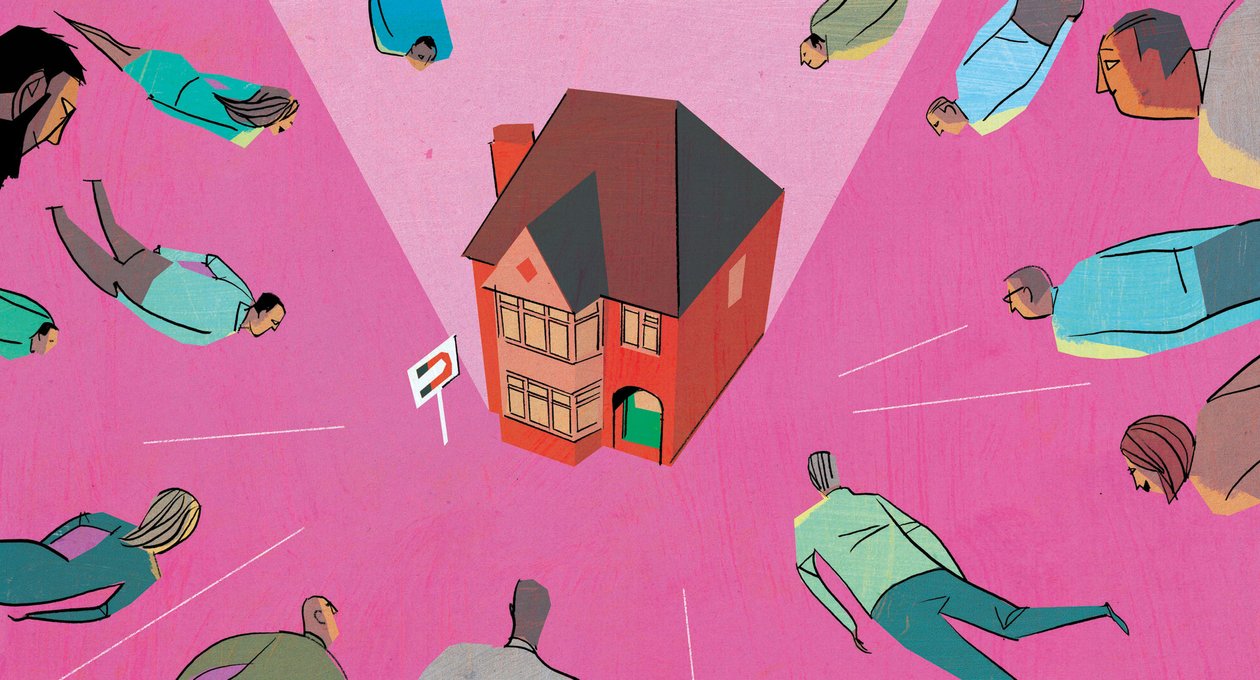 Huismarkt Magneet, 2014 door A.Richard Allen