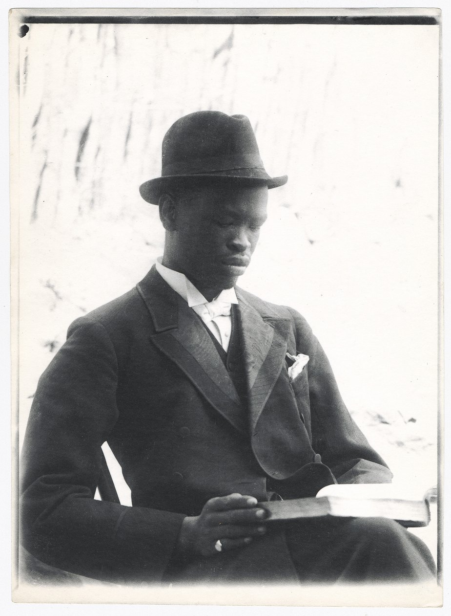 Sekhome, zoon van Khama, ca.1910 door A. E. Hargreave