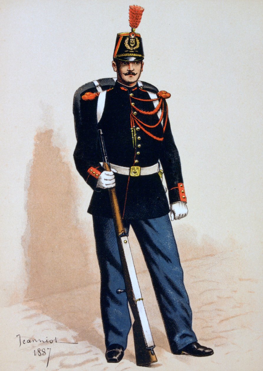 Republikeinse Garde, 1871-1887 door A. Lemercier