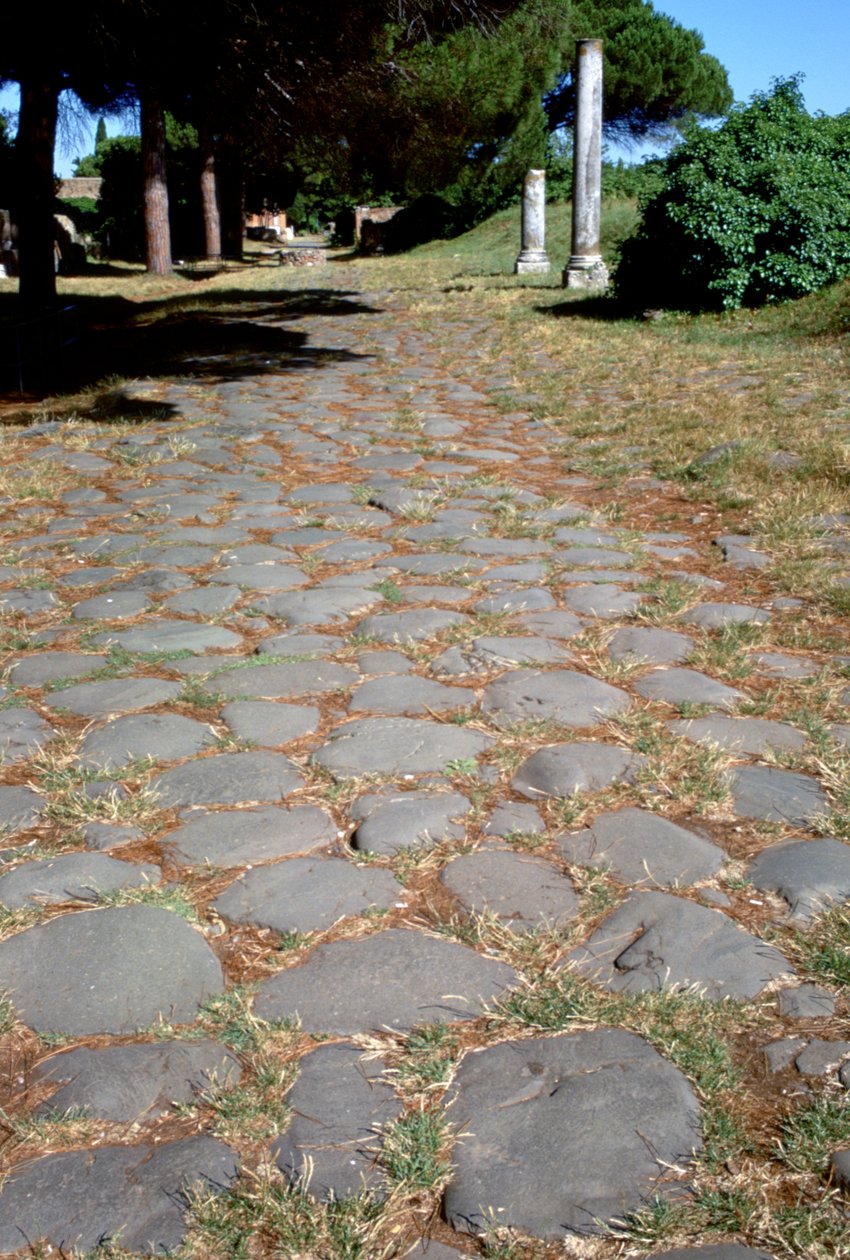 Romeinse decumanus door A. Lorenzini
