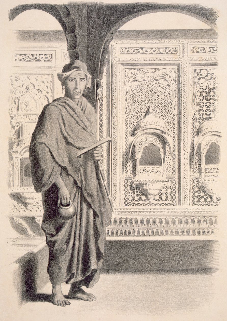 Een Fakir van Rajpootana, gepubliceerd 1858 door A. Soltykoff