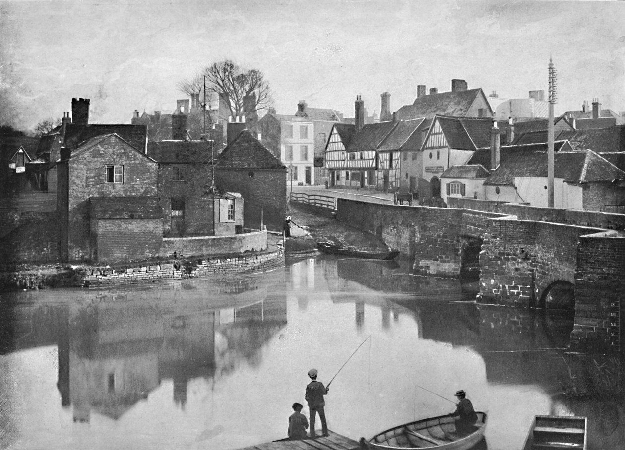 Tewkesbury, ca. 1896 door A. W. Allard
