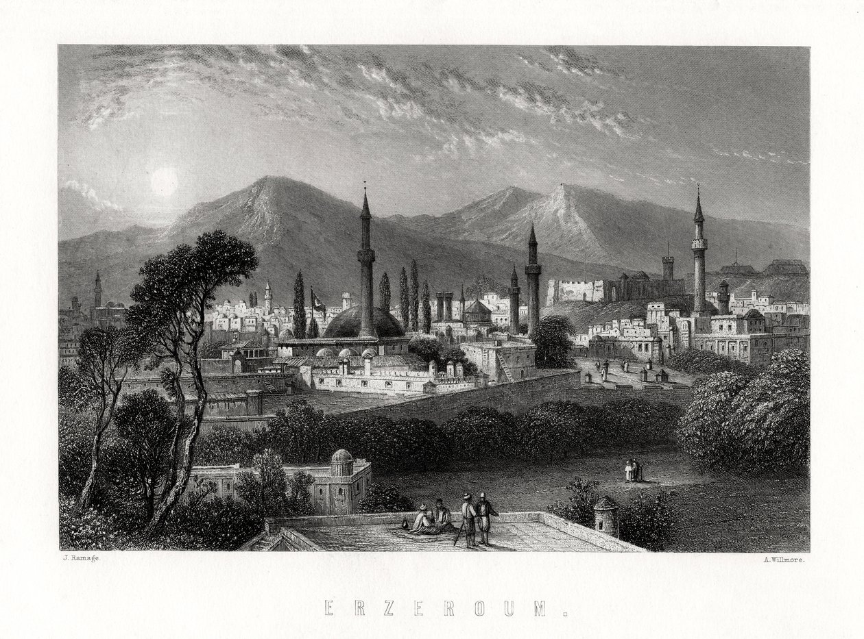 Erzurum, Turkije, 1883 door A. Willmore