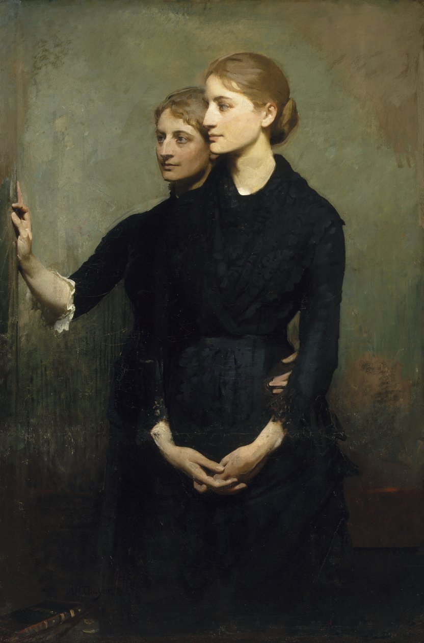 De Zusters door Abbott Handerson Thayer