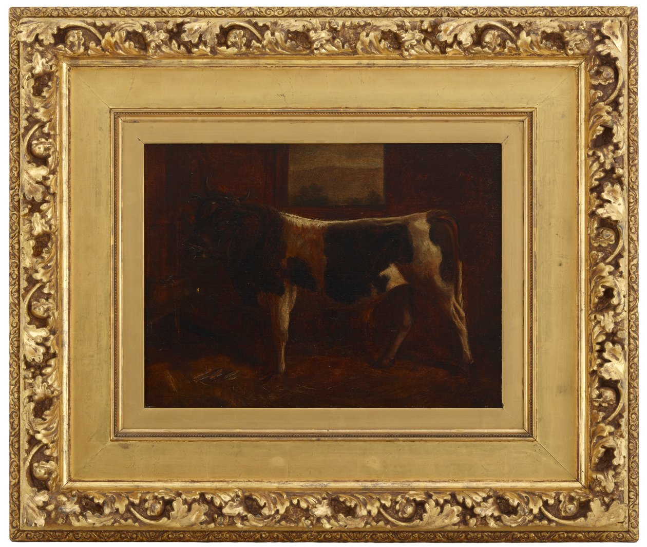 Een prijsstier door Abbott Handerson Thayer