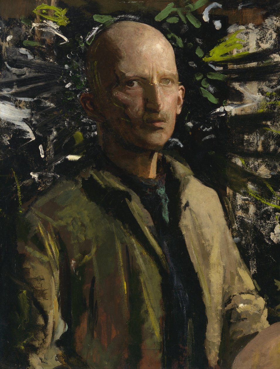Abbott Handerson Thayer Zelfportret door Abbott Handerson Thayer