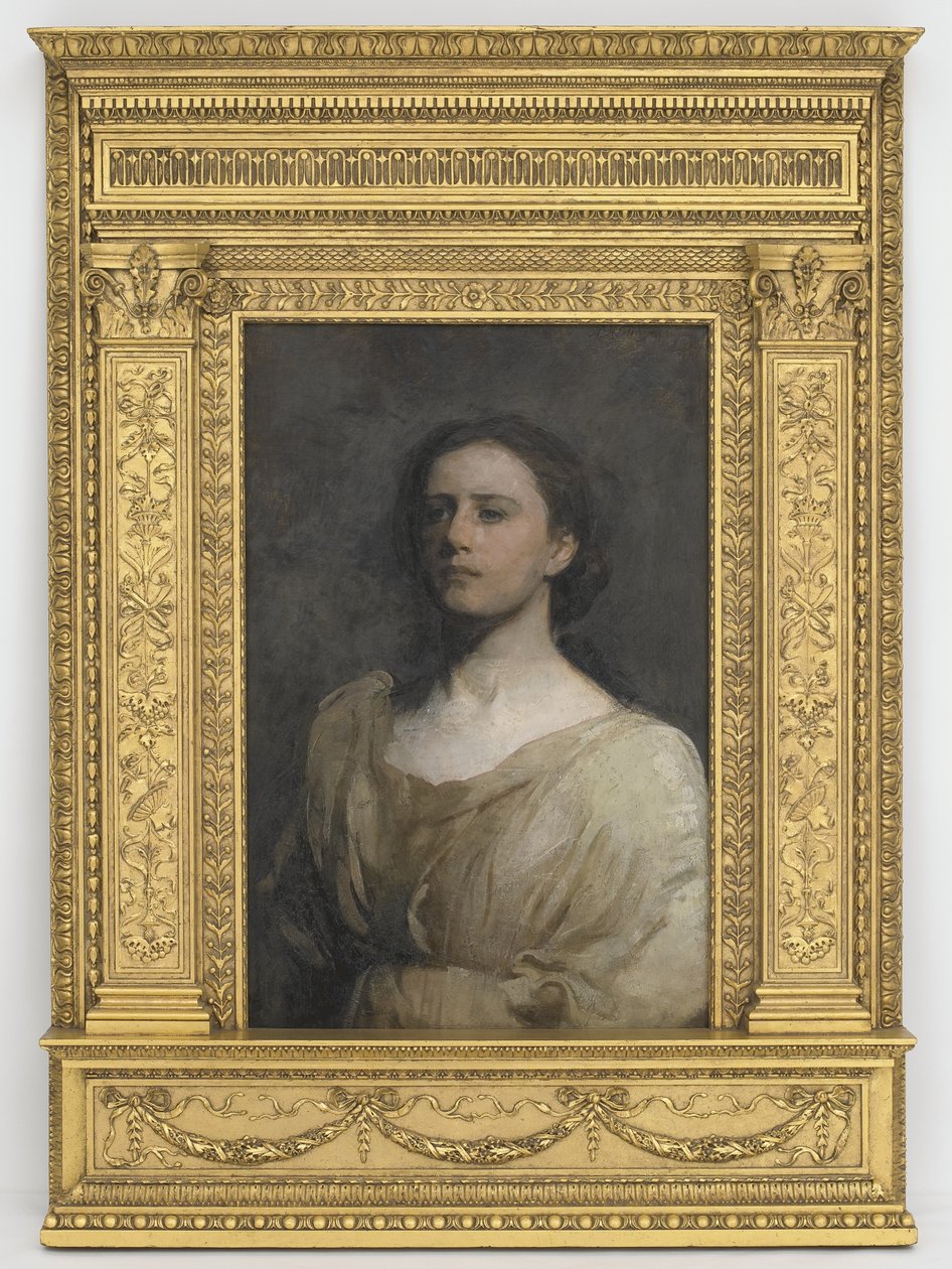 Hoofd, 1888-89 door Abbott Handerson Thayer