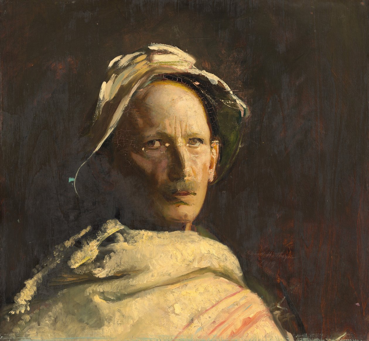 Zelfportret door Abbott Handerson Thayer