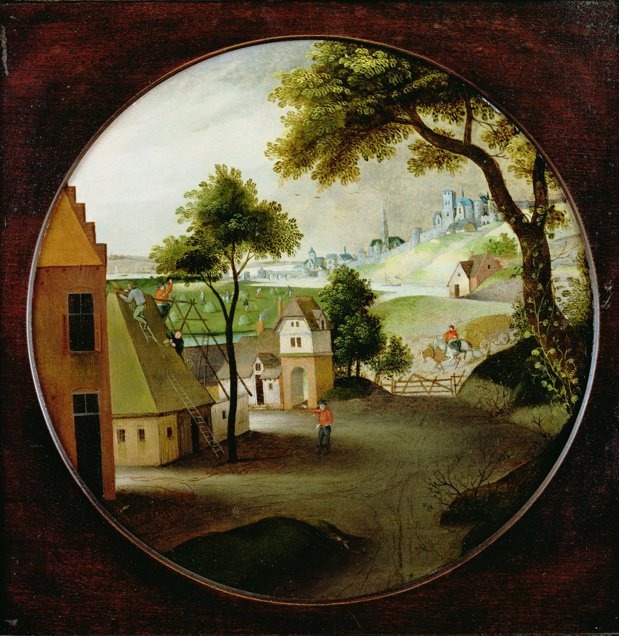 Onbekend schilderij door Abel Grimmer or Grimer