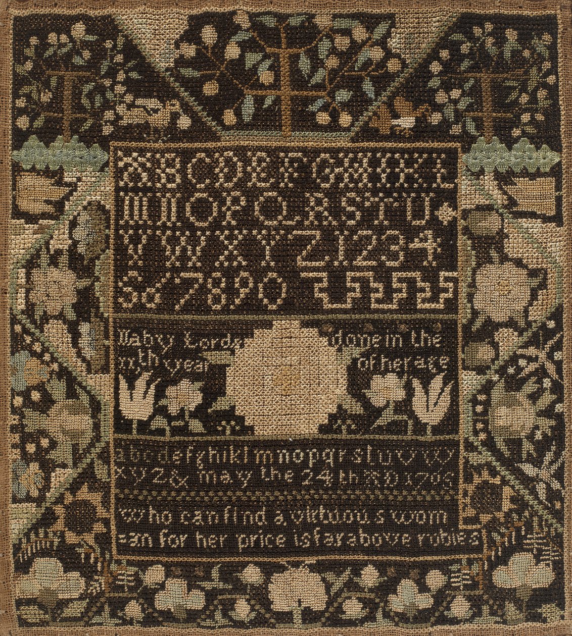Sampler door Abigail Lord