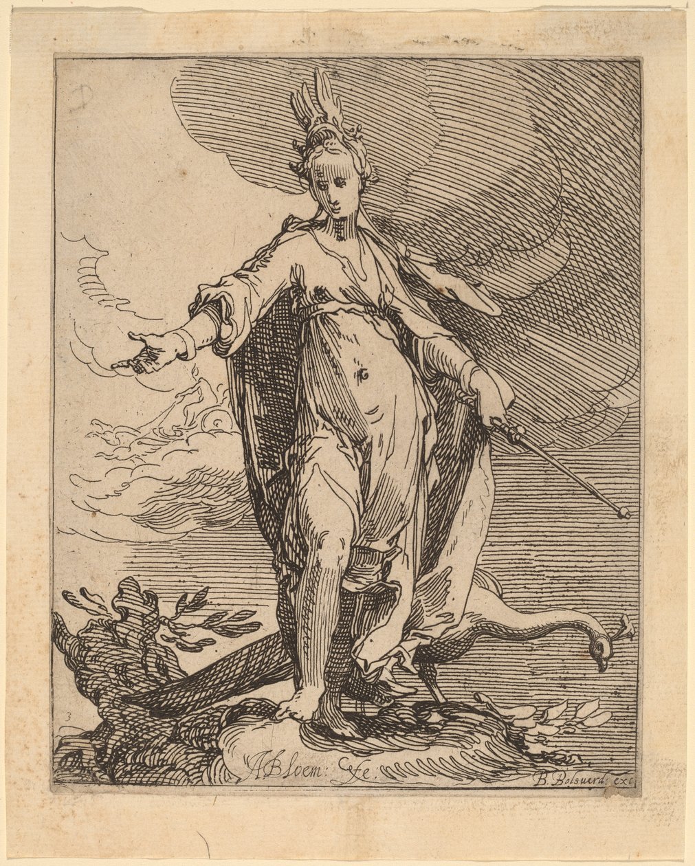Juno door Abraham Bloemaert