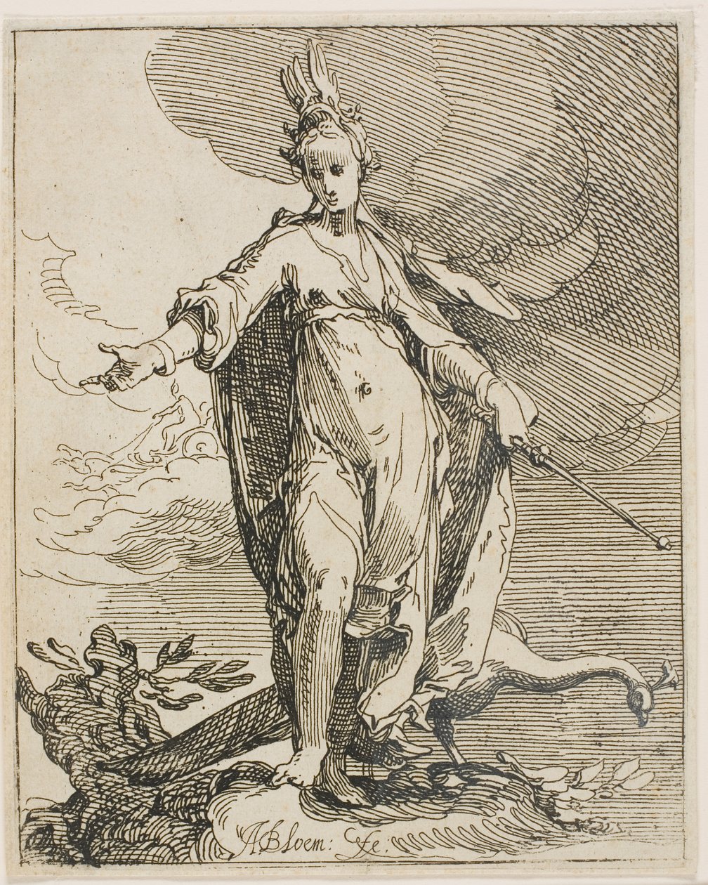 Juno door Abraham Bloemaert