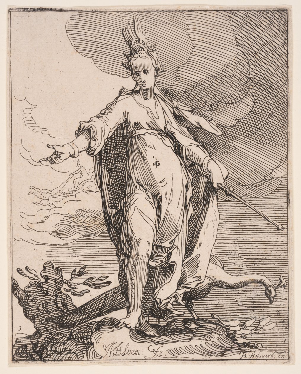 Juno door Abraham Bloemaert