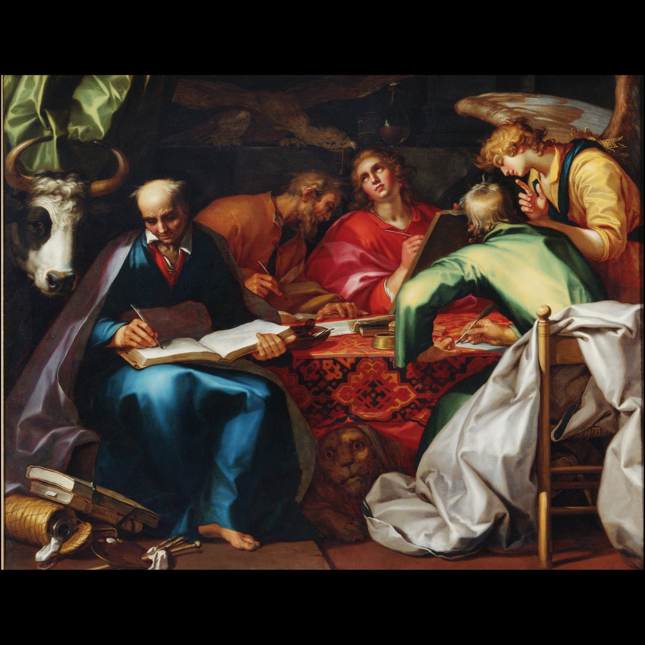 De Vier Evangelisten door Abraham Bloemaert