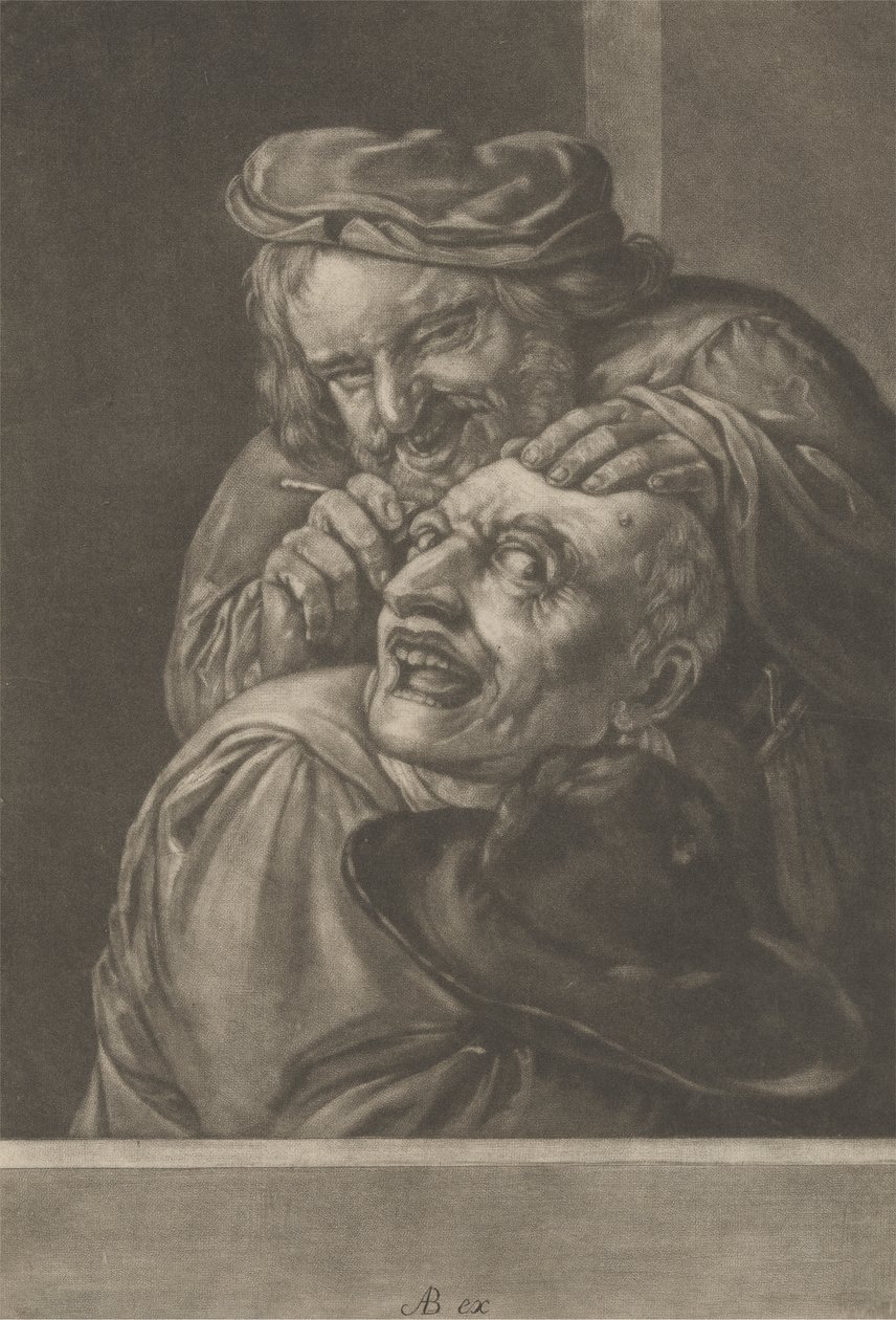 De Kapper door Abraham Blooteling