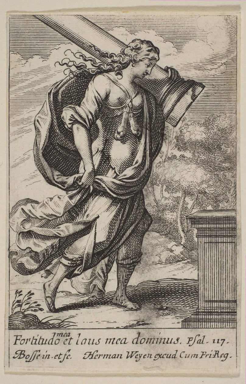 Moed door Abraham Bosse