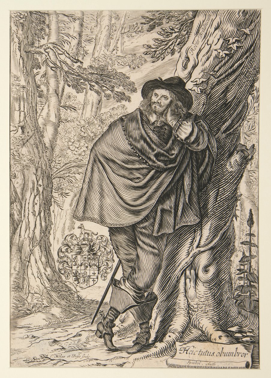 James Howell door Abraham Bosse