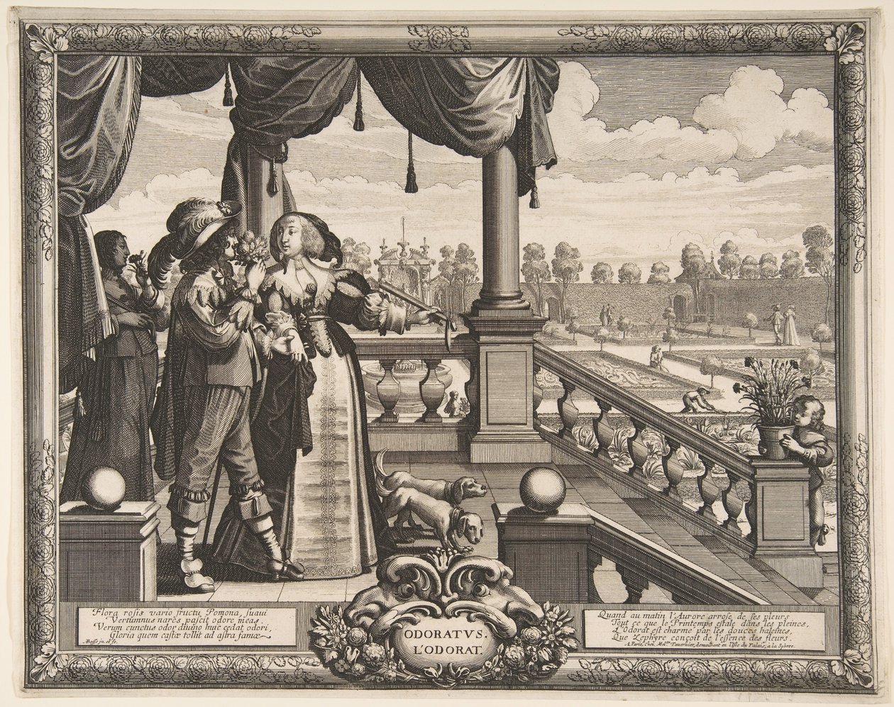Geur, ca. 1638 door Abraham Bosse