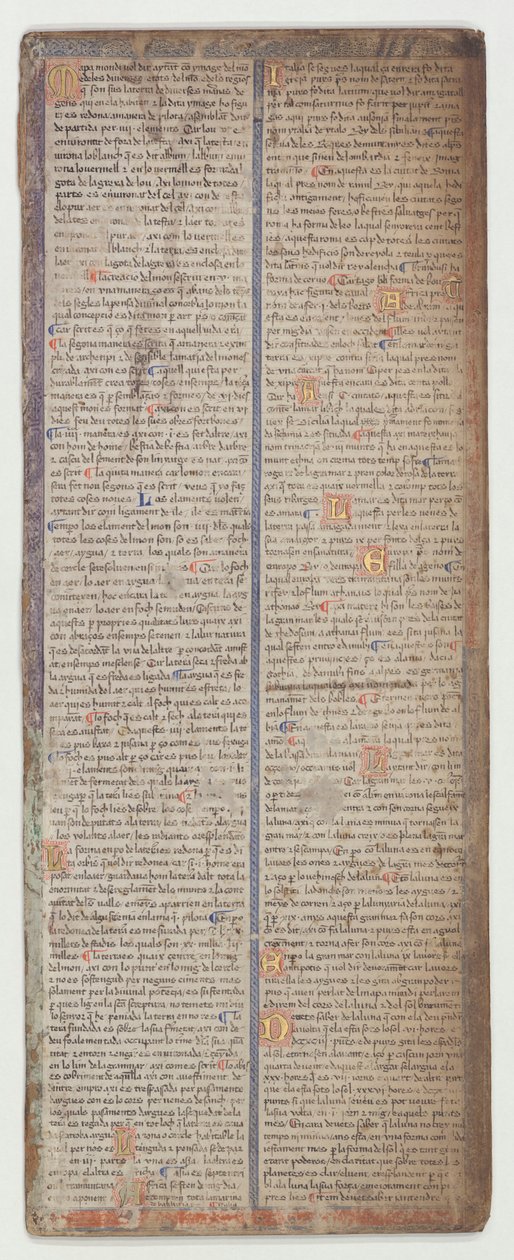 Catalaanse Atlas, Blad 2, 1375 door Abraham Cresques
