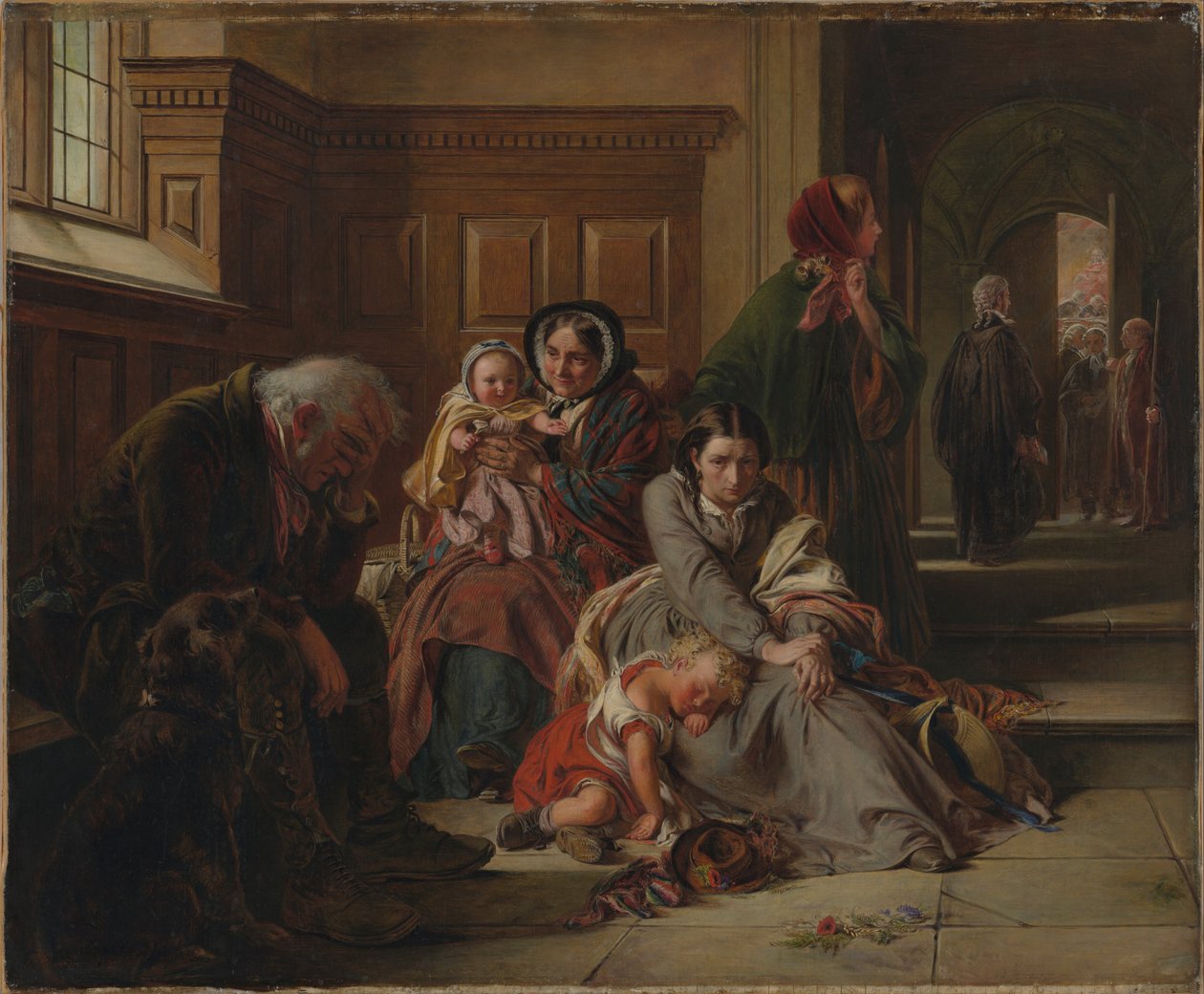 Wachten op de uitspraak door Abraham Solomon