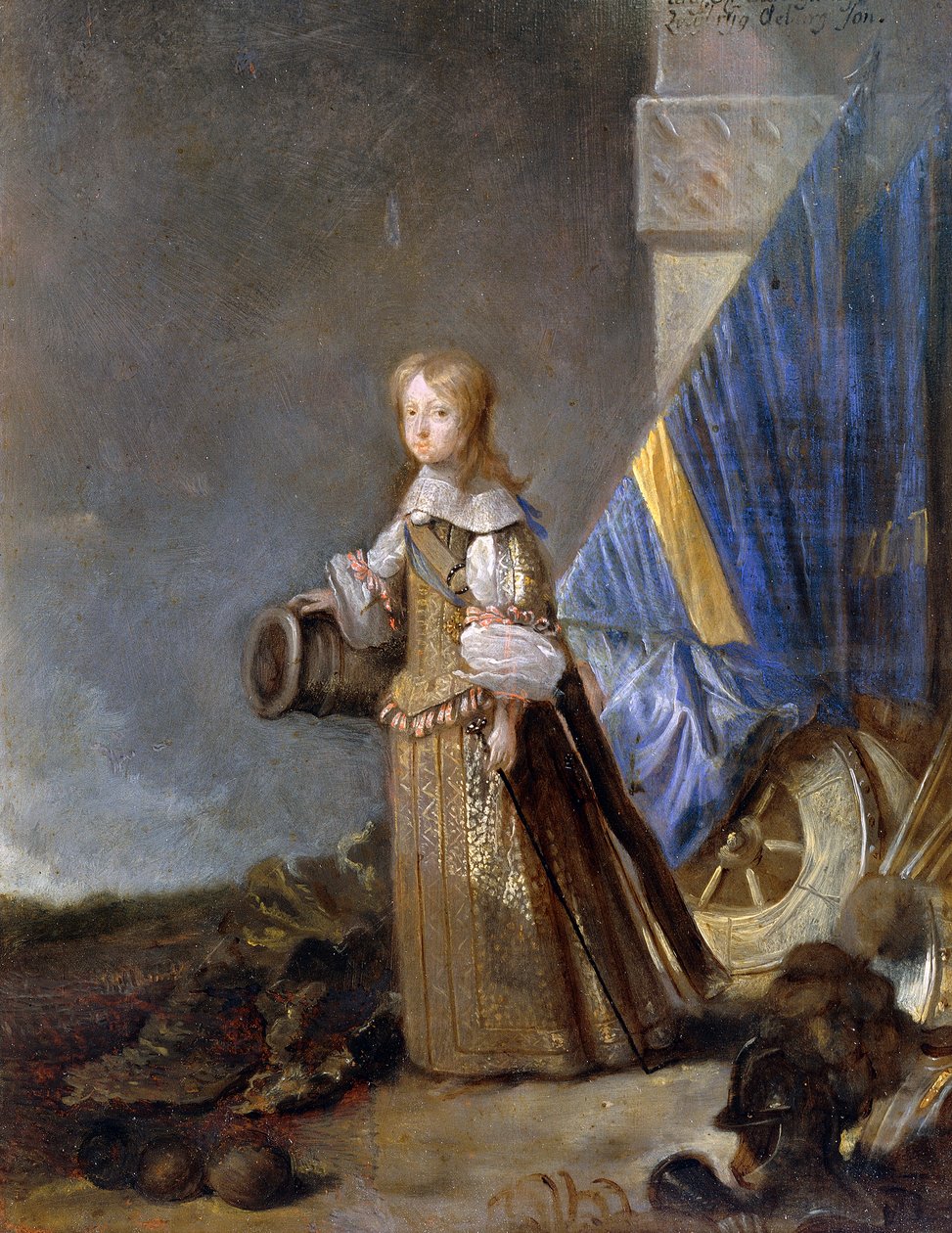 Portret van Karel XI (Stockholm) door Abraham Wuchters
