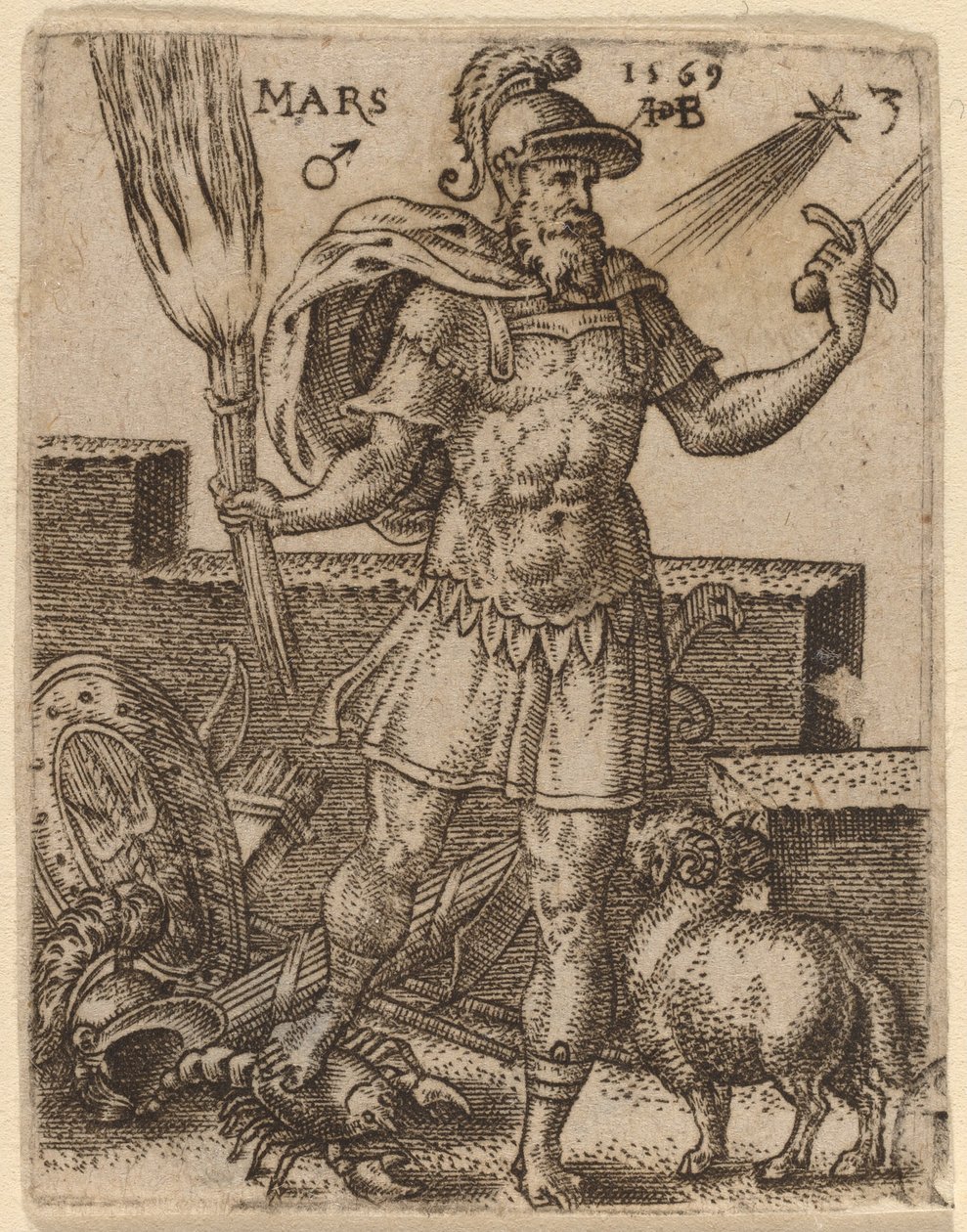 Mars door Abraham de Bruyn