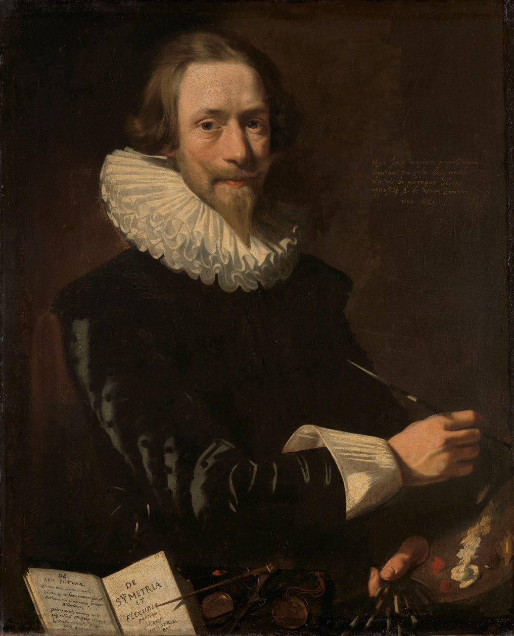 Zelfportret door Abraham de Vries