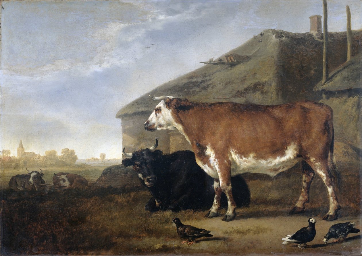 Vee door Abraham van Calraet
