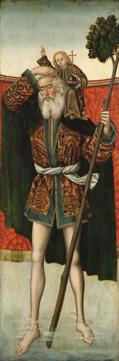 Sint-Christoffel door Absolon Stumme