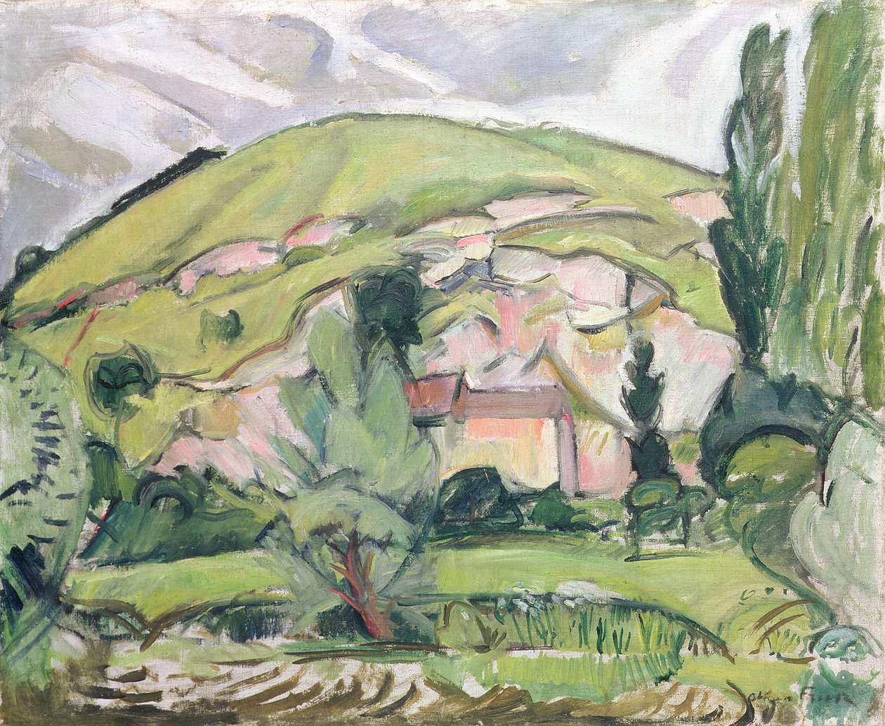 Heuvel door Achille Emile Othon Friesz