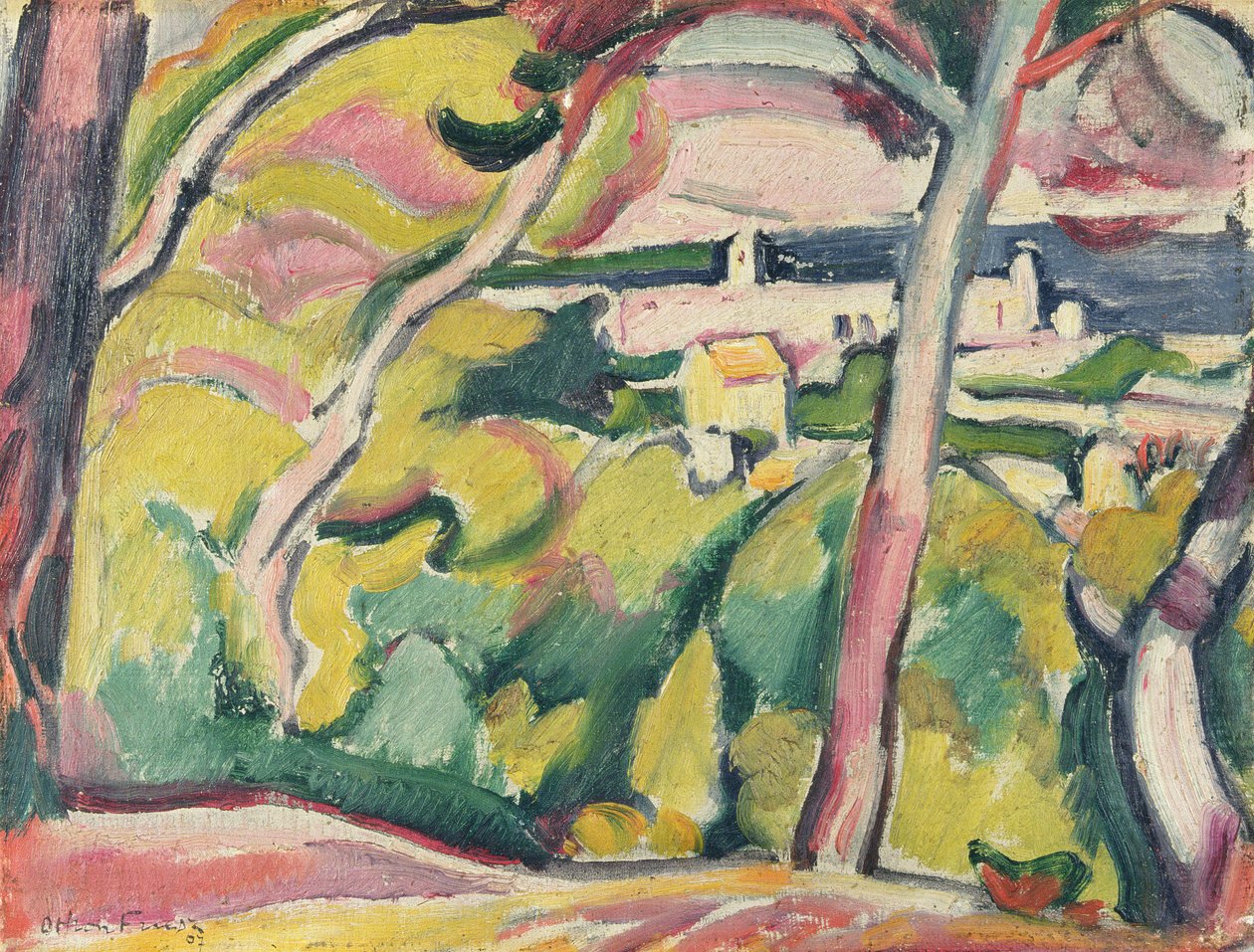 La Ciotat door Achille Emile Othon Friesz